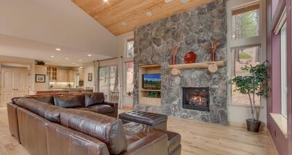 Evergreen Estate - Sisäuima-allas, Spa, Sauna, Biljardipöytä, Grilli, Wifi, 5 min Heavenly + Casinos + Lake