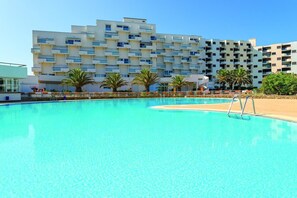 Pool - BARCARESA-Apartment beautiful sea view swimming pool tennis mini golf parking wifi (LE BARCARES)