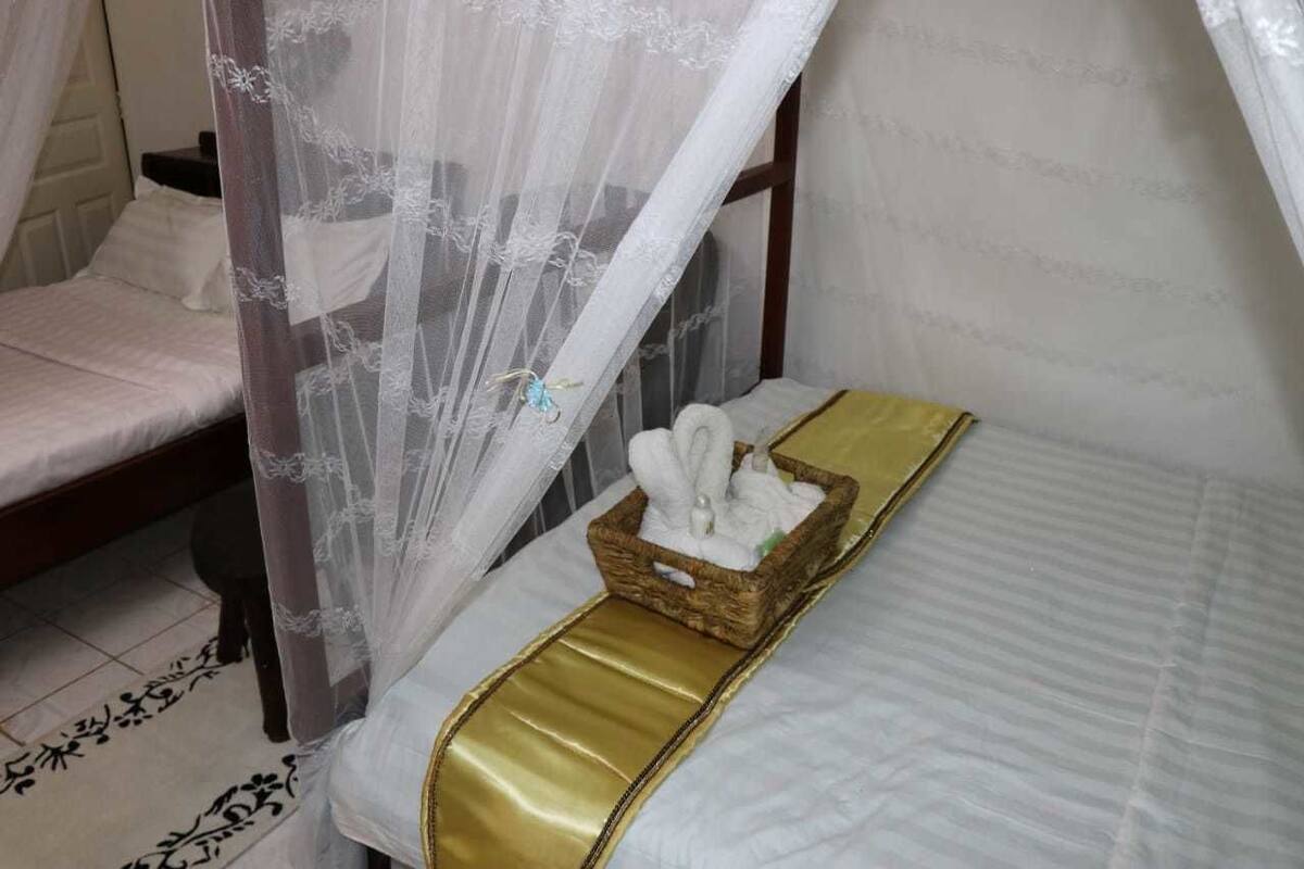 Iron/ironing board, cots/infant beds, free WiFi