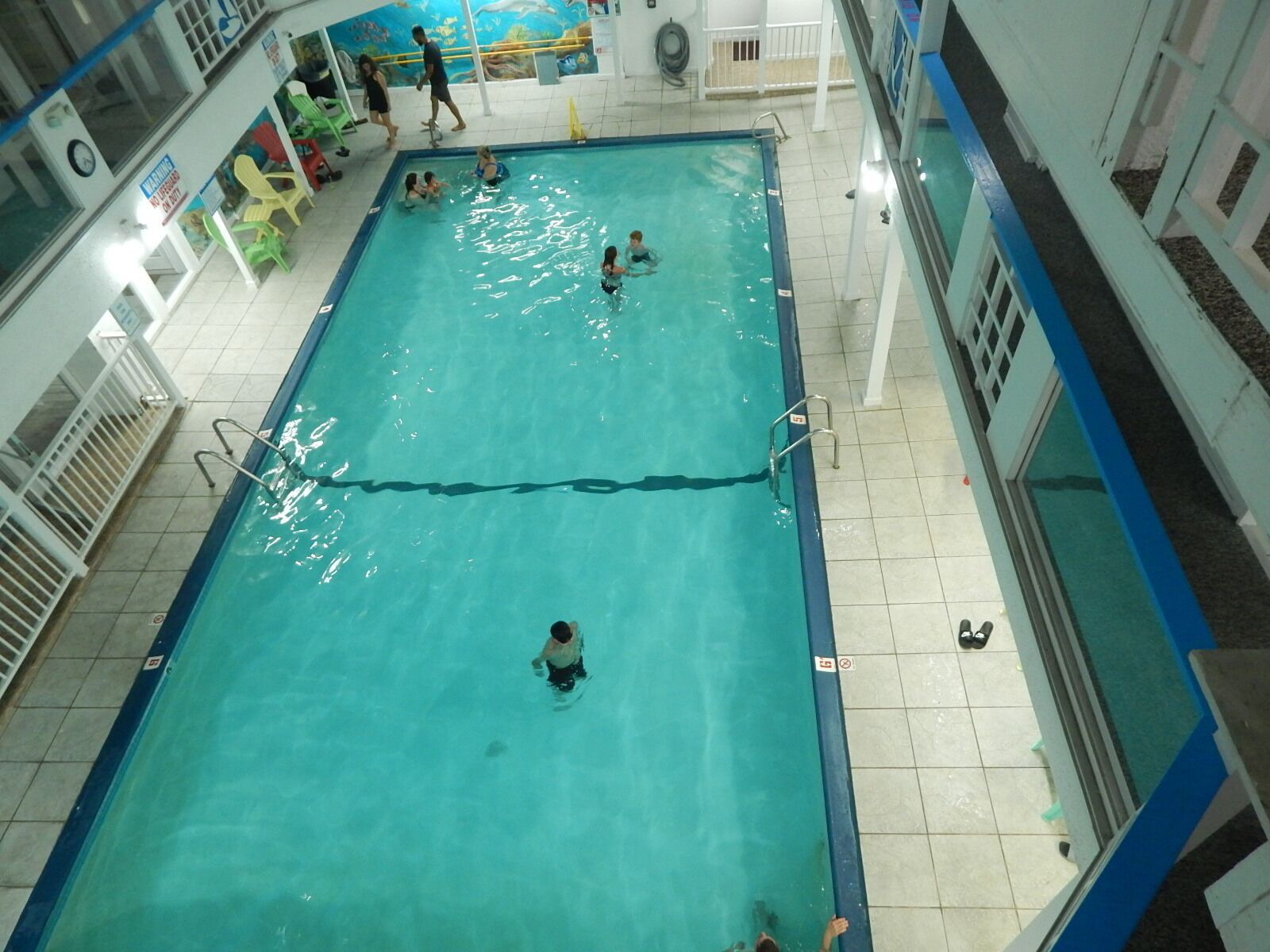 Indoor pool, outdoor pool