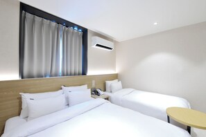 Habitación con 2 camas individuales | Wifi gratis y ropa de cama