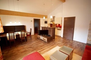 TV, DVD player - Apartment Similaun, 65sqm, 2 separate bedrooms, 4 persons (Reit im Winkl)