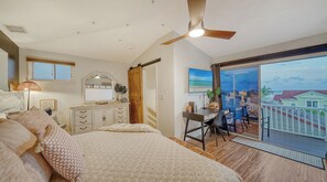 4 bedrooms, desk, iron/ironing board, travel crib