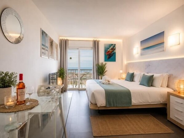 1 bedroom, iron/ironing board, internet, bed sheets