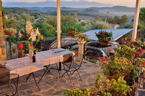 Terrasse sur le toit