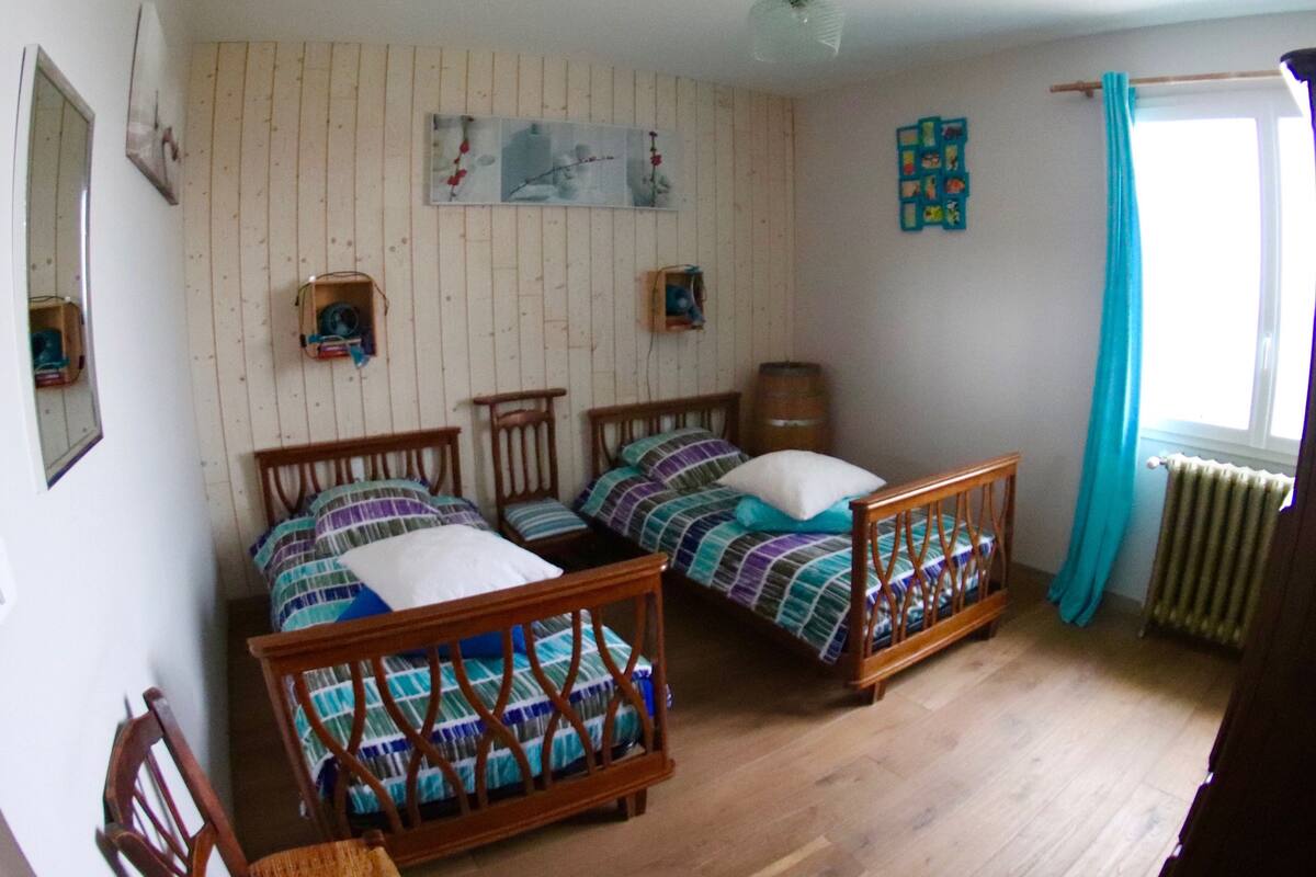 Doppel- oder Zweibettzimmer (Barrique)