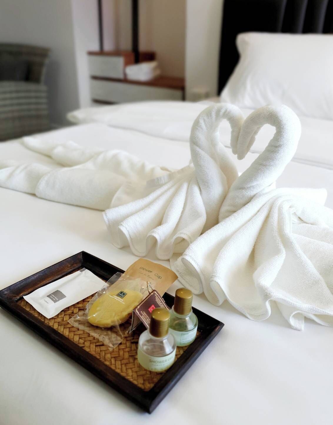 Habitación Premium | Decoración personalizada, muebles diferentes y escritorio 