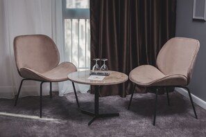 Studio | Living area | LCD TV - Boscovich Boutique Hotel (Podgorica)