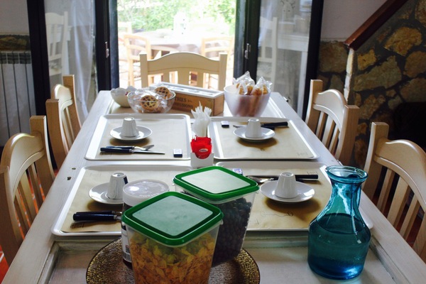 Petit déjeuner buffet compris tous les jours
