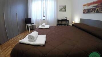 Classic Double Room, Garden View | Memory-foam beds, desk, laptop workspace, blackout curtains