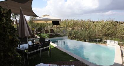 Villa familiar junto a la playa