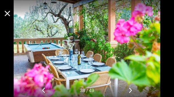 Restaurang utomhus