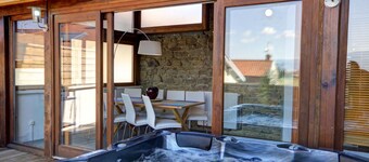 House with 3 bedrooms, hammam, sauna and jacuzzi in Cellieu