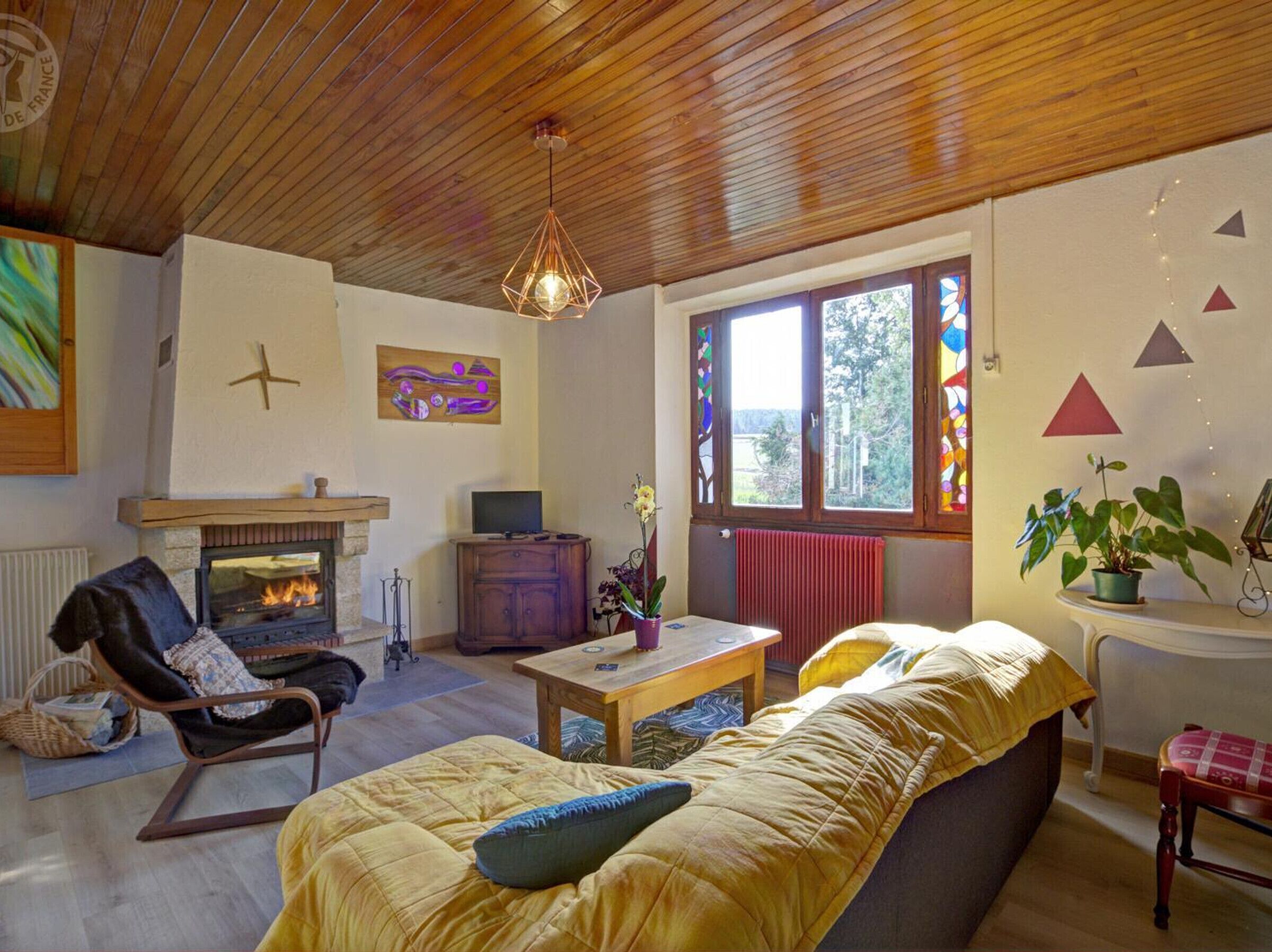 Blick von der Unterkunft