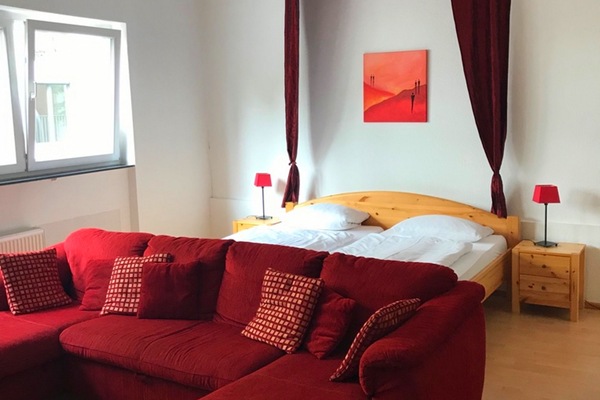 City Apartment | Individually furnished, laptop workspace, blackout drapes, free WiFi
