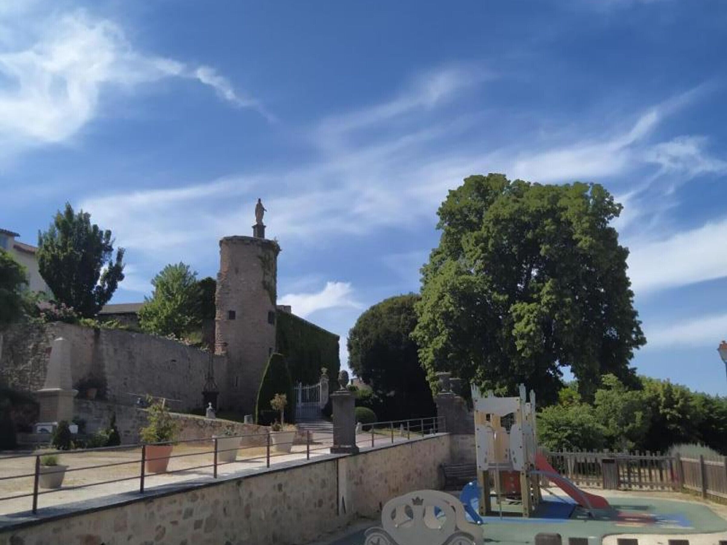 Enceinte de l’hébergement