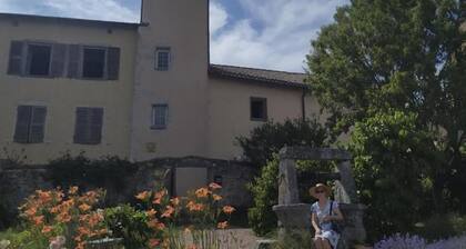 Cottage in Saint-Haon-le-Châtel with pool and pets allowed