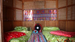 Deluxe bungalow, 2 eenpersoonsbedden, uitzicht op oceaan (Mattress Only, No Bed)