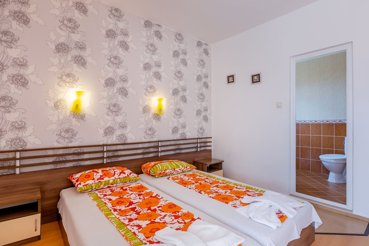 Iron/ironing board, cots/infant beds, free WiFi, bed sheets