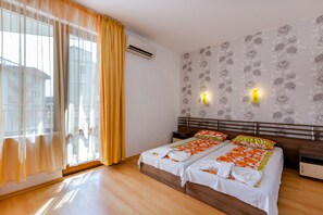 Iron/ironing board, cots/infant beds, free WiFi, bed sheets
