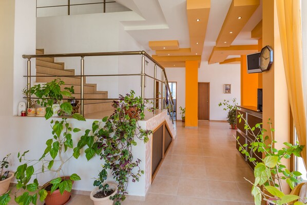 Interior entrance
