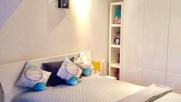 1 chambre, bureau, fer et planche Ă repasser, Wi-Fi gratuit