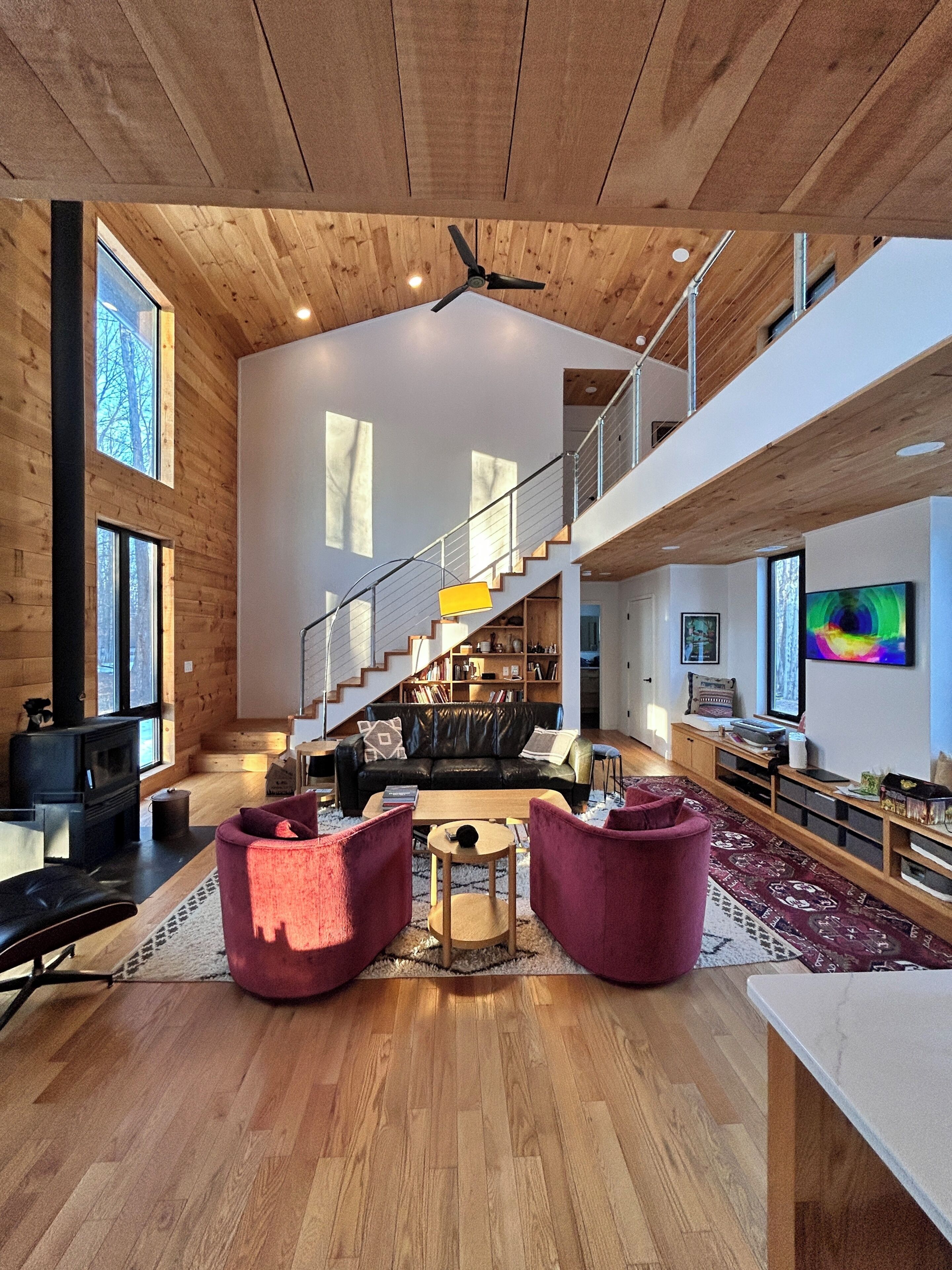 TV, video games, books, music library