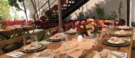 Tägliches nach Wunsch zubereitetes Frühstück (223 MXN pro Person)