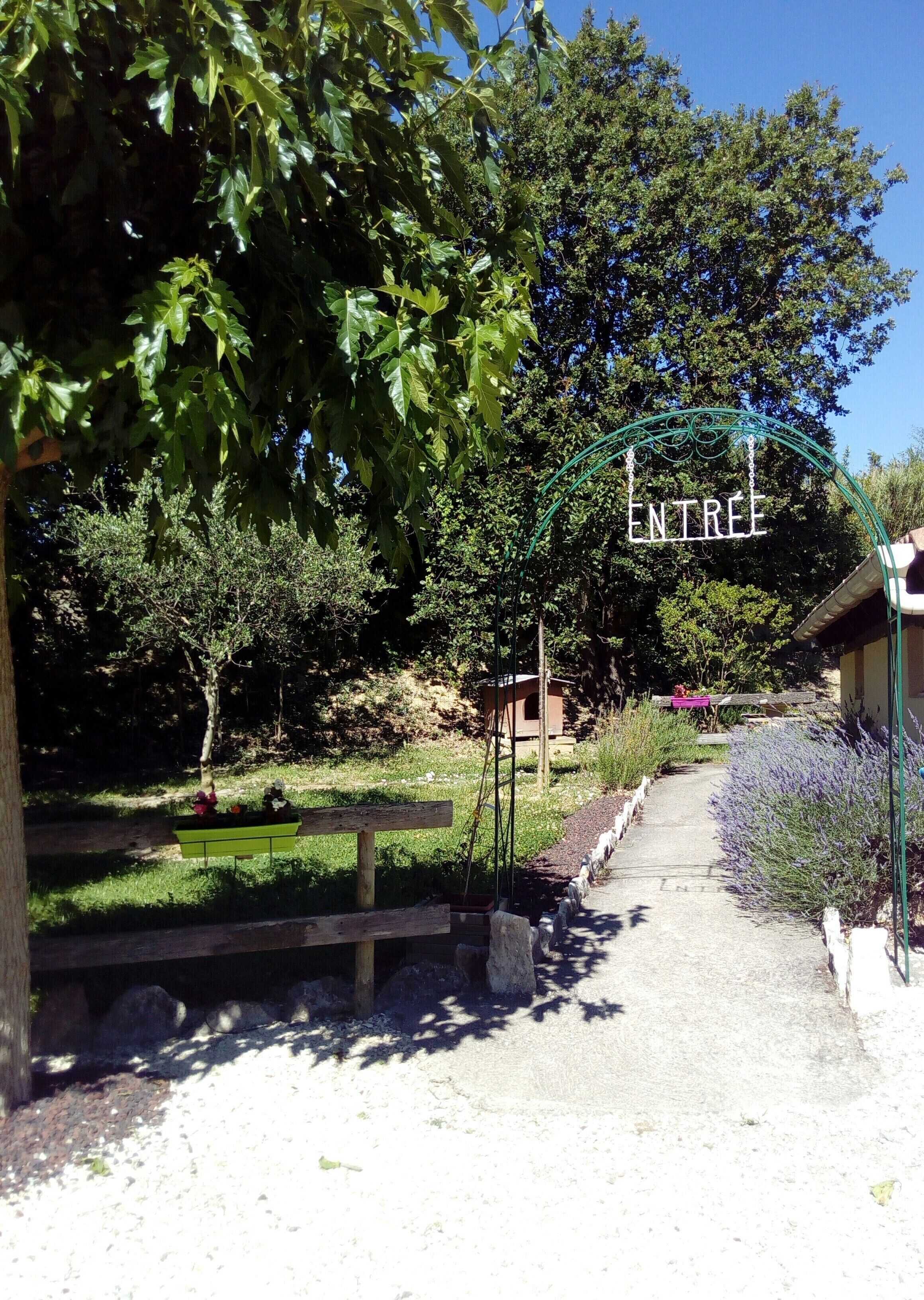 Overnattingsstedets uteområder