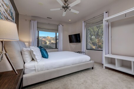 Luxury Resort Style Home Spectacular Red Rock Views, Salt Pool, Hot Tub, Firepit - Image 28