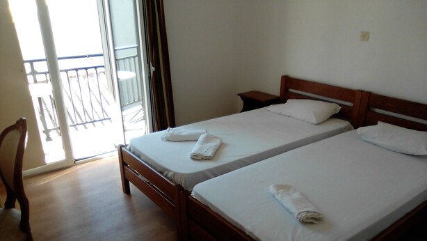 Apartment, 2 Bedrooms (4 Adults) | Soundproofing, iron/ironing board (on request), bed sheets - Georgia Beach Apartments (Corfu)