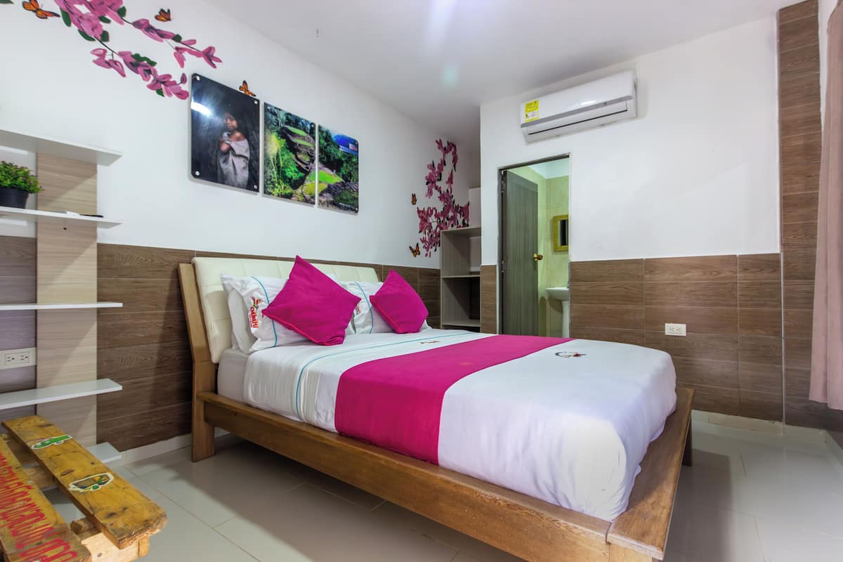 1 habitación, ropa de cama de alta calidad y decoración personalizada