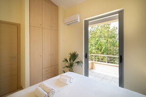 2 slaapkamers, een bureau, geluiddichte muren, wifi