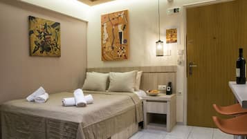 1 bedroom, desk, soundproofing, iron/ironing board