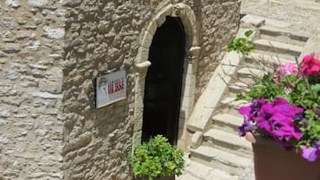 Entrada de la propiedad