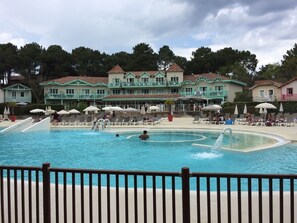 Una piscina climatizada