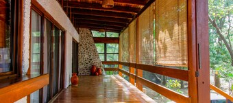 Tropical hideaway in historical eco house