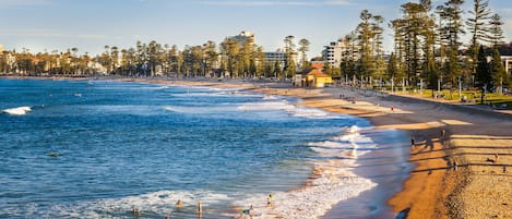 Una spiaggia nelle vicinanze