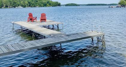 Long Lake Cottage - Lake living at its BEST with true Nordic Sauna.