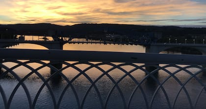 Studio suositulla pohjoisrannalla, 1. 2 km: n päässä Ross's Landingista