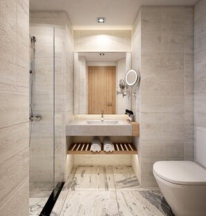 Superior Double or Twin Room | Bathroom | Shower, free toiletries, hair dryer, slippers - Royal HPM Hotel (Nha Trang)