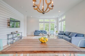 Smart TV, video games, books, music library