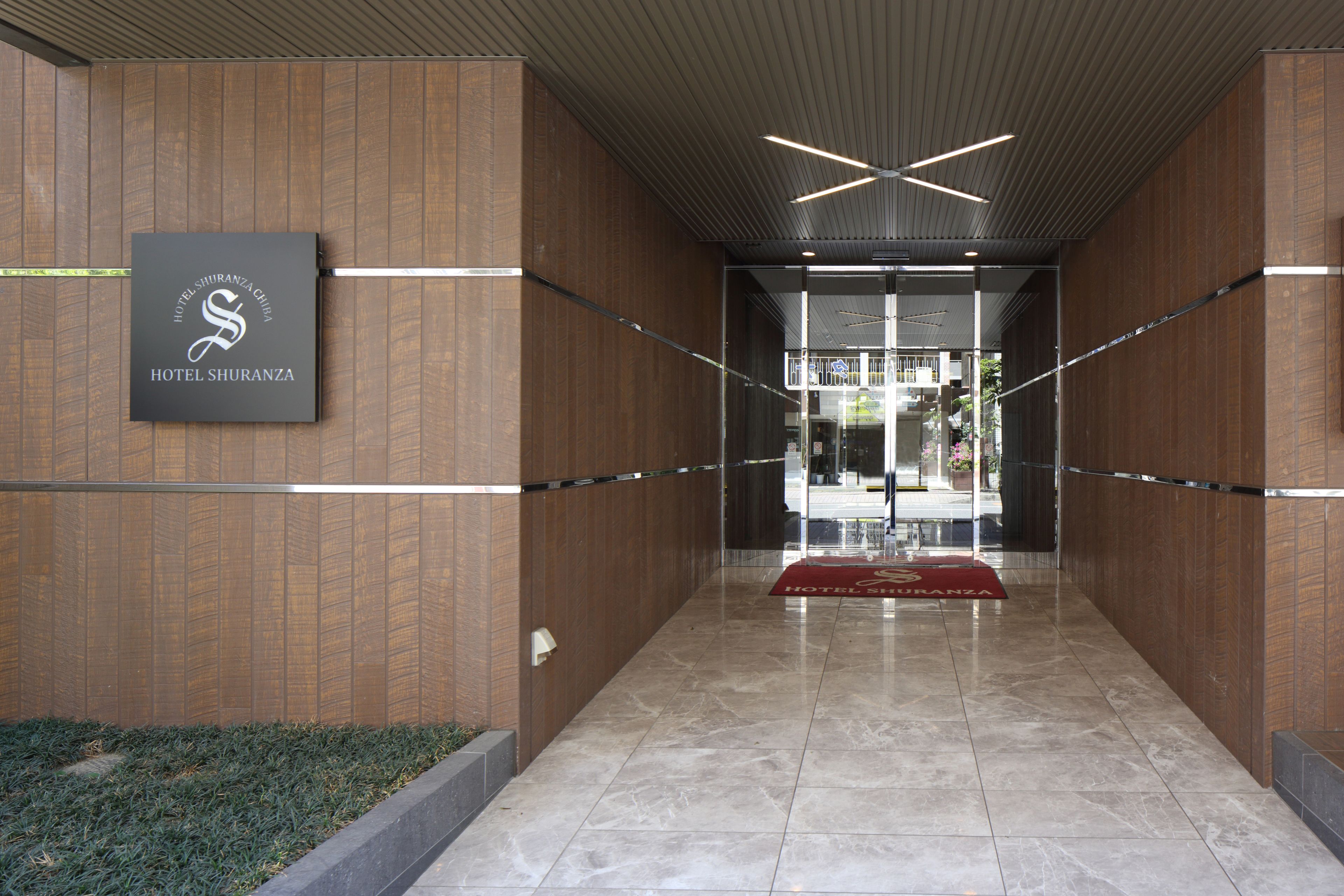 Entrée de l’hébergement