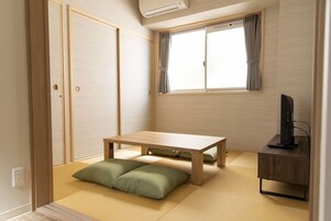 Family Condominium A Type | Premium bedding, down comforters, desk, soundproofing
