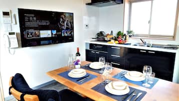 Family Condominium B Type | Premium bedding, down duvets, desk, soundproofing