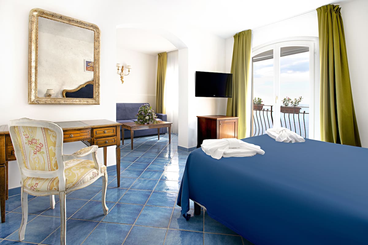 suite, sea view (pandora) | egyptian cotton sheets, premium bedding, in-room safe, desk