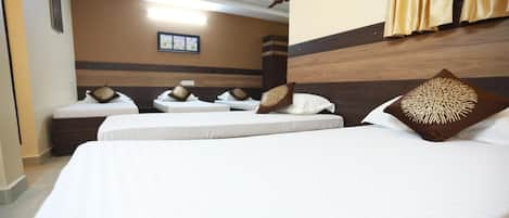 Desk, cots/infant beds, rollaway beds, free WiFi