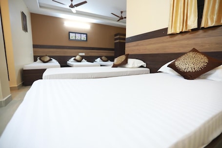 Desk, cots/infant beds, rollaway beds, free WiFi