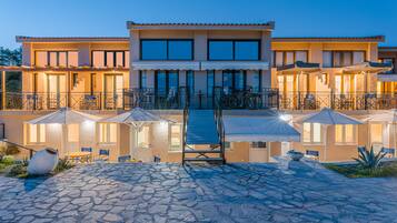 Front of property - evening/night