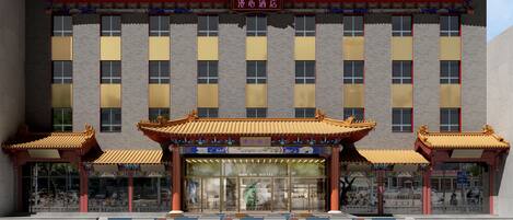 Fassade der Unterkunft